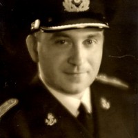 Leutnant der Marine, Fritz Pospischil im April 1941